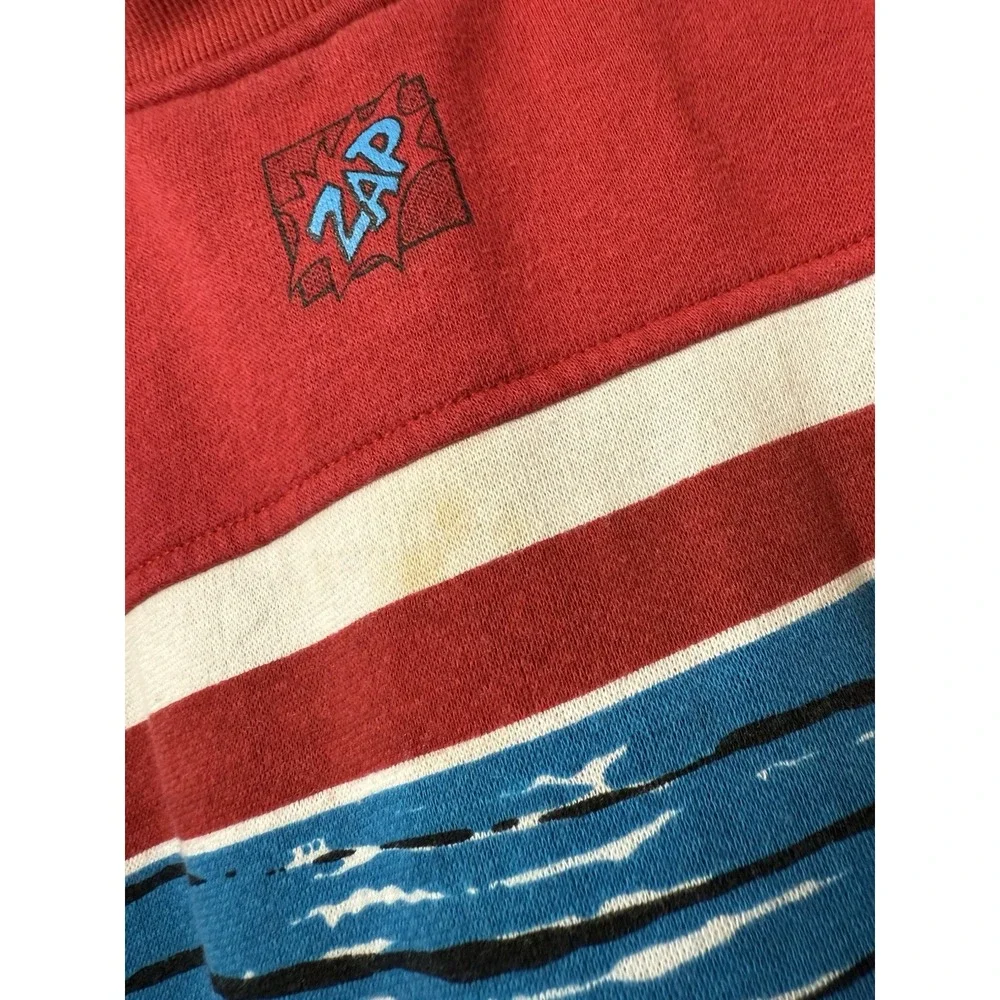 Vintage Express Teen Medium 12-14 Graphic Sweatshirt‎ **Stain See Last Photo G52